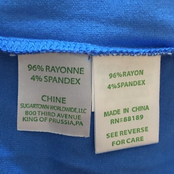 LILLY PULITZER LULA DRESS; COASTAL BLUE - Sz M - Picture 7 of 8